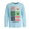 Minecraft triko světlé modré GS-MNCT-0030