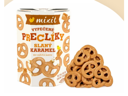 Mixit preclíky – Slaný karamel Mixit.cz