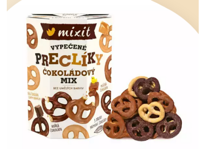 Mix preclíků v čokoládě Mixit.cz