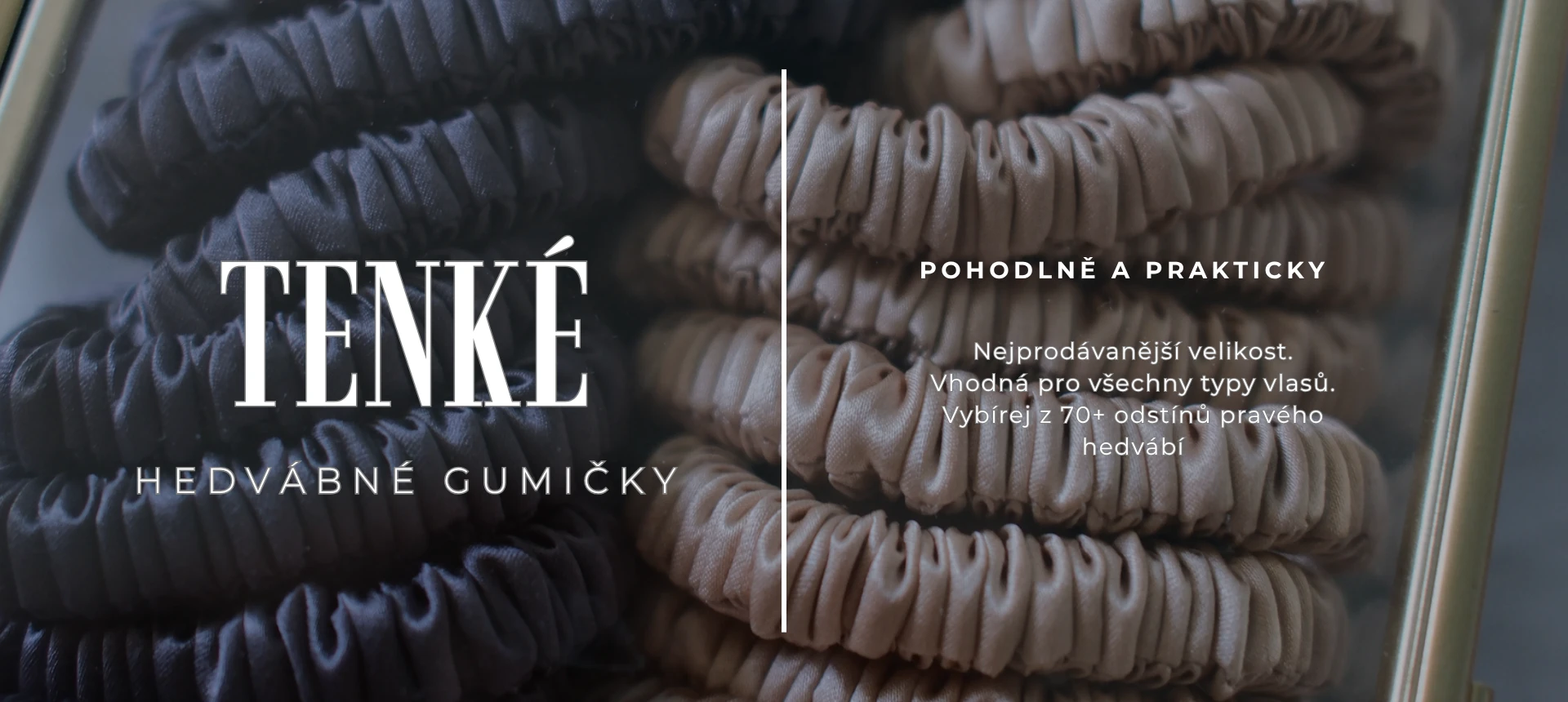 Banner tenké gumičky