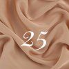Překřížená čelenka z umělého hedvábí