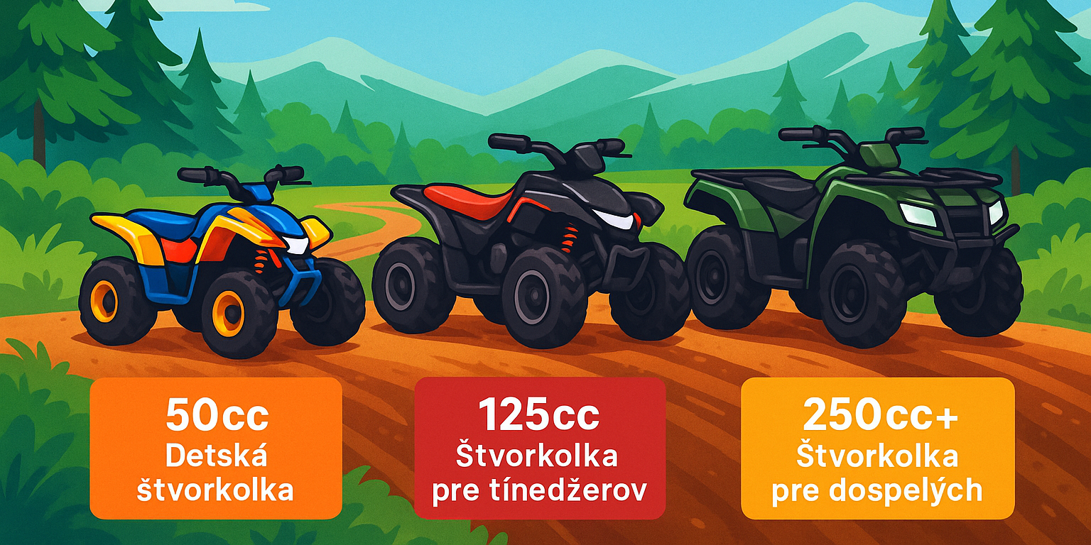 Nákupný sprievodca quadmi: Ktorý objem motora je pre teba ten pravý?