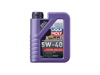 LIQUI MOLY Synthoil High Tech 5W-40, plně syntetický motorový olej 1 l