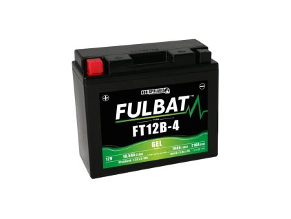 Baterie 12V, YT12B-4 GEL, 12V, 10Ah, 210A, bezúdržbová GEL technologie 150x69x130 FULBAT (aktivovaná ve výrobě)