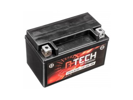 Baterie 12V, YTX7A-BS GEL, 6Ah, 90A, bezúdržbová GEL technologie 150x87x94, A-TECH (aktivovaná ve výrobě)