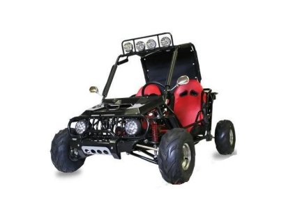 Buggy 125ccm (3+1), čierna