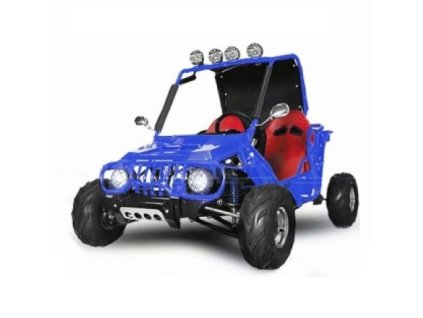 Buggy 125ccm (3+1), limitovaná edícia, modrá metalíza
