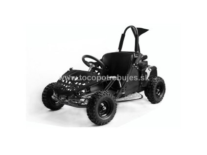 Detská bugina MiniRocket Funkart 80ccm, čierna