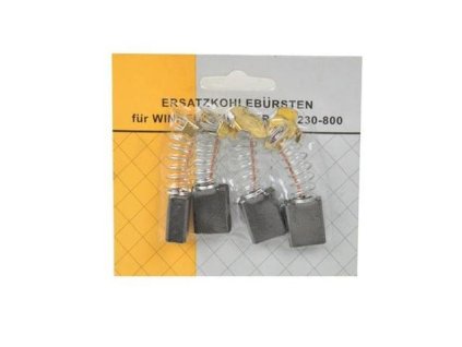 Uhlíky do uhlovej brúsky 230+ 4ks 8x14x17mm - GEKO G00483