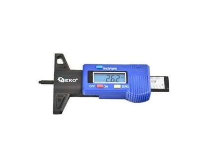 Digitálny vreckový merač hĺbky dezénu - GEKO G01269