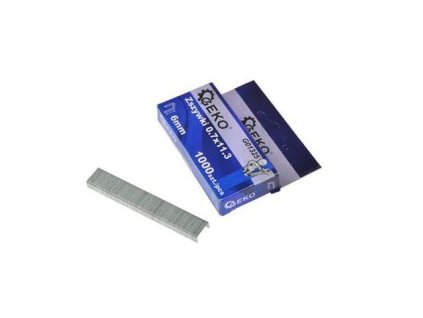 Zošívacia spona 0.7x11.3 6mm 1000ks - GEKO G01325