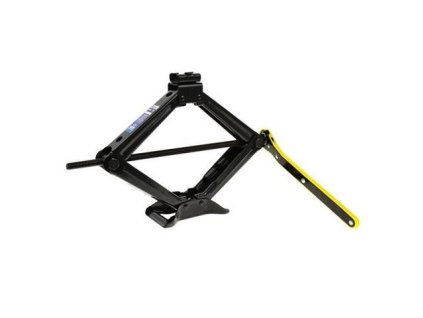 Nožnicový zdvihák 2T s račňovým kľúčom - GEKO G02193