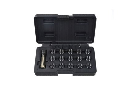 Sada na opravu závitov zapaľovacích sviečok 16ks M14x1.25 - GEKO G02792