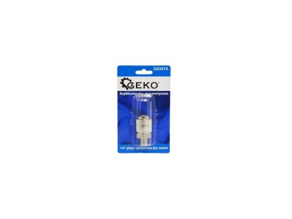 Rýchlospojka vzduchová 1/4", vonkajší závit, samica - GEKO G03415