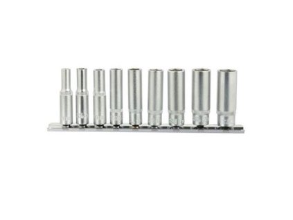 Sada hlavic CRV 1/4" 5-13mm 9ks - GEKO G13540