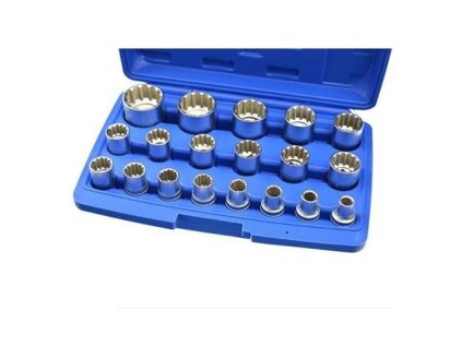 Sada násad 1/2" 8-32mm 19ks - GEKO G13546