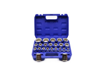 Sada násad 1/2" 12-hran 8-36 mm 21ks - GEKO G13547