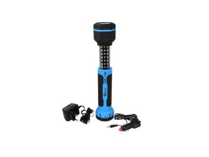 Pracovné teleskopické svietidlo 30 + 6 LED 230V / 12V - GEKO G15108