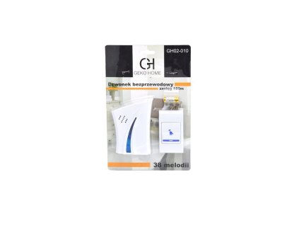 Bezdrôtový zvonček 38 melódií - GEKO GH02-010