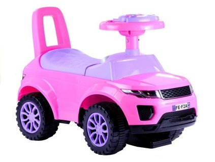 LeanToys Detské odrážadlo 613W ružové + ružové svetlá L2890