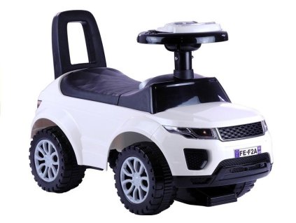 LeanToys Detské odrážadlo 613W biele + biele svetlá L2892