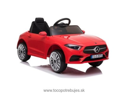 Lean Toys elektrické autíčko Mercedes CLS 350 nelakované 2020 2x45W motor 1x12V45Ah batéria červená
