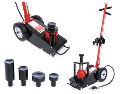 Pneumaticko-hydraulický pojazdný zdvihák 22T - MAR-POL M80392-2