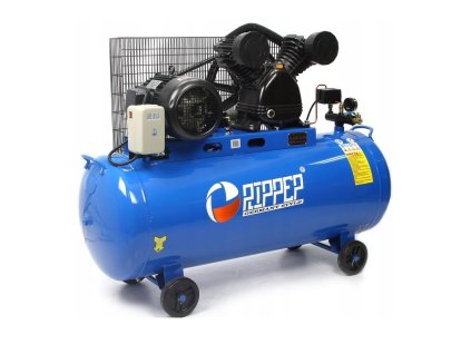 Olejový kompresor dvojvalcový 200L 5.4HP - RIPPER M80682A