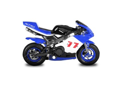 Minibike PS77 - modrá-čierna