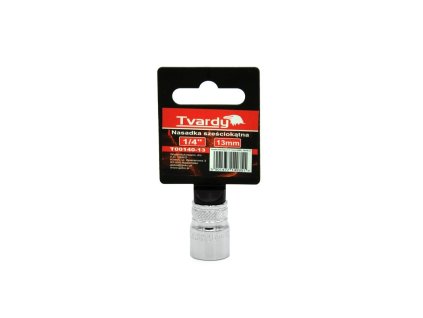 Nástrčková hlavica 6-hran 1/4" 13 mm - Tvardy T00140-13