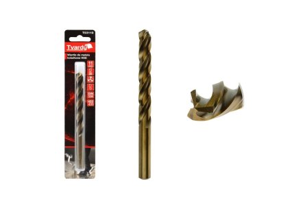 Kobaltový vrták HSS M35 11mm - Tvardy T03110