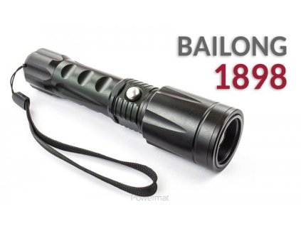 Policajná baterka LED CREE XML T6 - 1898