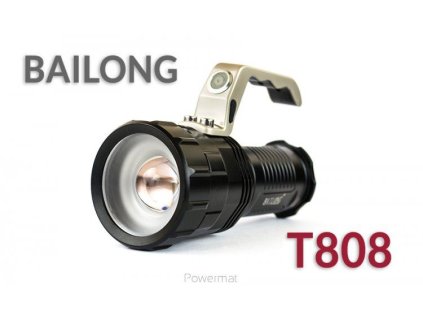 Baterka / reflektor LED CREE XML2 T6 - T808