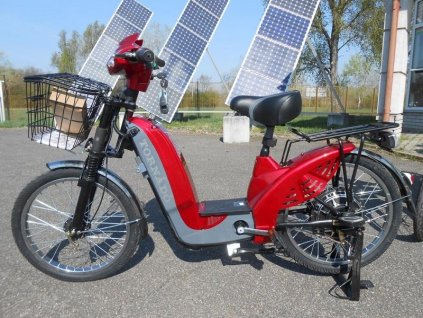 Elektrický bicykel, TORNADO TRD026 36V 250W 22", červená, 2021