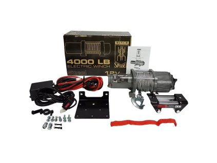 Akumulátorový navíjak 12V 4000 lbs - Spider Winch M80801