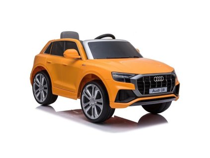 Joko Elektrické autíčko Audi Q8, 12V, 2,4 GHz dialkové ovládanie, USB / SD Vstup, žltá