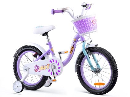 RoyalBaby Detský bicykel 16 "Chipmunk MM CM16-2 Fialová