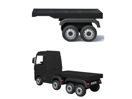 HL358 čierny náves pre elektrický kamión Mercedes Actros