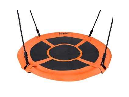SkyFlyer Hojdačka Bocianie Hniezdo 100 cm, nosnosť 150kg, oranžová