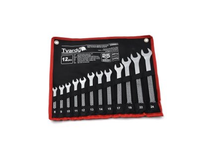 Sada kľúčov očkoploské, 8-24mm 12ks. CRV-CS - Tvardy T00651