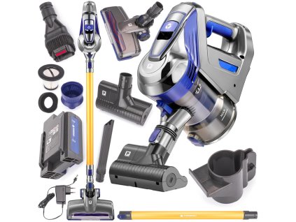 Bezkáblový akumulátorový vertikálny vysávač 180W 3v1 21,6V - POWERMAT PM-ODA-21.6J