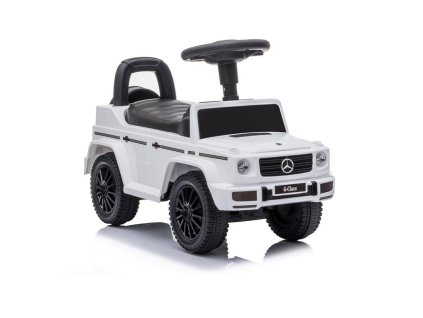 LeanToys Odrážadlo autíčko Mercedes G-Class s klaksónom biele