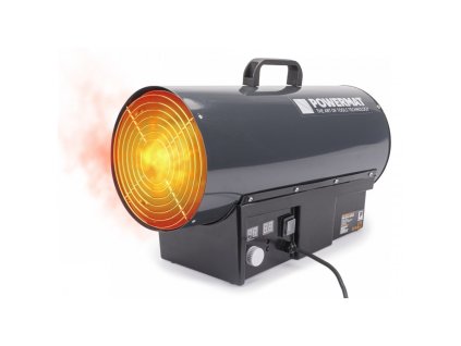 Plynový ohrievač 45kW LCD + regulátor a hadica PM-NAG-45GLN - POWERMAT