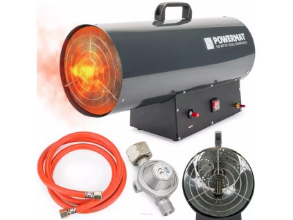 Plynový ohrievač 65kw + regulátor a hadica PM-NAG-65GN - POWERMAT