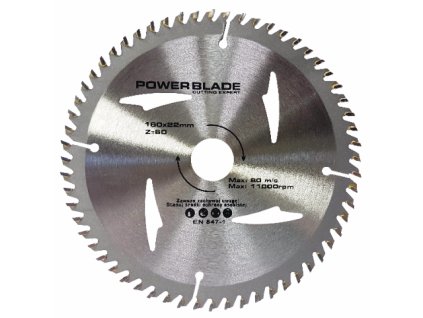 Pílový kotúč 160x22mm 60z - POWER BLADE M09056