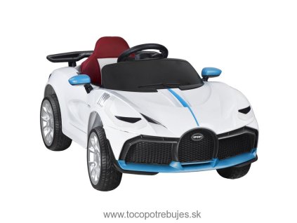 Joko Elektrické autíčko Cabrio, 2x25W motor, DO 2,4GHz, biela