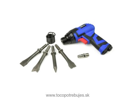 Pneumatické kladivo + 4 dláta - GEKO G03147