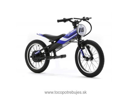 Mini Enduro MEOW 250W 16" - design by Japan, modrá