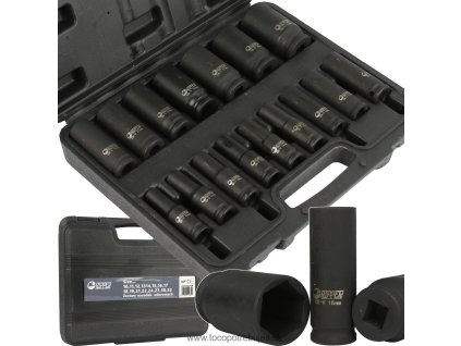 Sada nástrčných kľúčov 1/2'' 10-32mm 16ks - BJC M58274R