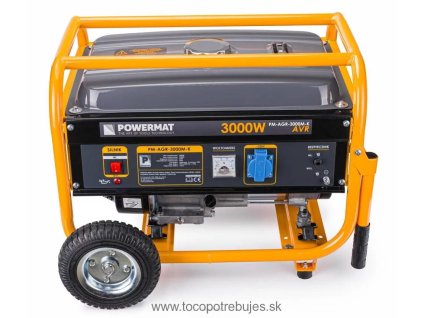 Elektrocentrála 3000W 230V PM-AGR-3000M-K - POWERMAT